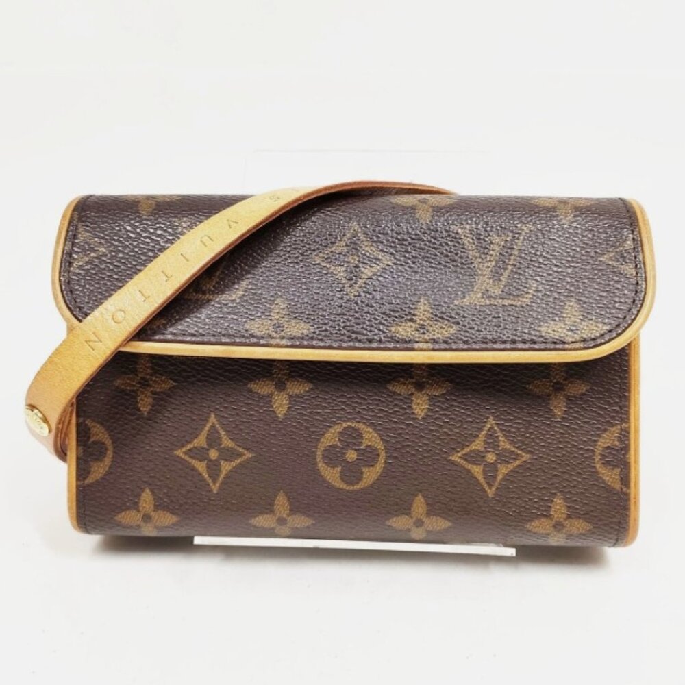 LOUIS VUITTON Monogram Pochette Florentine XS